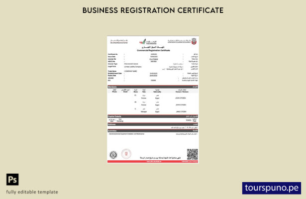 listo para imprimir plantilla de plantilla de Word y PDF del certificado de r 71